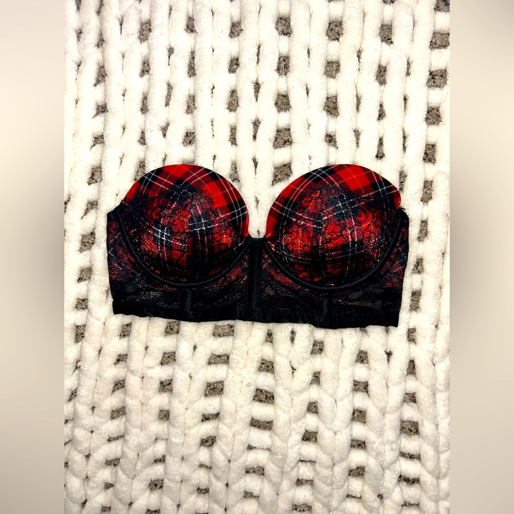 Victoria Secret Plaid Print Bra